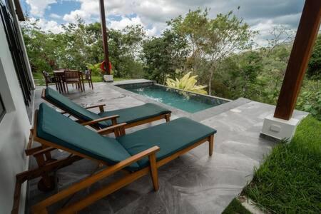 Modern Villa Overlooking Macal River Valley Benque Viejo del Carmen Kültér fotó